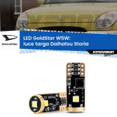 0 Luce Targa LED Daihatsu Storia 1998 - 2005: T10 GoldStar T10 (W5W) Goldstar Coppia LED Canbus Next Gen