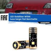 0 Luce Targa LED Fiat Barchetta 1995 - 2005: T10 GoldStar T10 (W5W) Goldstar Coppia LED Canbus Next Gen
