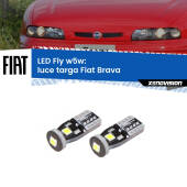 0 Luce Targa LED Fiat Brava  1995 - 2001: W5W Fly W5W: Lampadine LED Fly 6000k (Coppia)