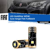 0 Luce Targa LED Fiat Fullback 2016 - 2019: T10 GoldStar T10 (W5W) Goldstar Coppia LED Canbus Next Gen