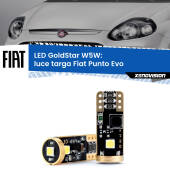 0 Luce Targa LED Fiat Punto Evo 2009 - 2015: T10 GoldStar T10 (W5W) Goldstar Coppia LED Canbus Next Gen