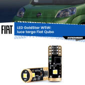 0 Luce Targa LED Fiat Qubo 2008 - 2021: T10 GoldStar T10 (W5W) Goldstar Coppia LED Canbus Next Gen