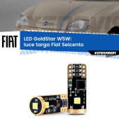 0 Luce Targa LED Fiat Seicento 1998 - 2010: T10 GoldStar T10 (W5W) Goldstar Coppia LED Canbus Next Gen