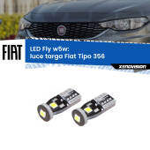 0 Luce Targa LED Fiat Tipo 356 2015 in poi: W5W Fly W5W: Lampadine LED Fly 6000k (Coppia)