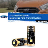 0 Luce Targa LED Ford Transit Custom 2012 - 2022: T10 GoldStar T10 (W5W) Goldstar Coppia LED Canbus Next Gen
