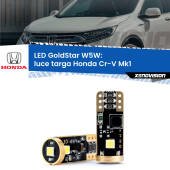 0 Luce Targa LED Honda Cr-V Mk1 1995 - 2000: T10 GoldStar T10 (W5W) Goldstar Coppia LED Canbus Next Gen