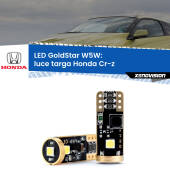 0 Luce Targa LED Honda Cr-z 2010 - 2016: T10 GoldStar T10 (W5W) Goldstar Coppia LED Canbus Next Gen
