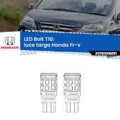 0 Luce Targa LED Honda Fr-v 2004 - 2009: T10 Bolt T10: LED Bolt 6000k (Coppia)