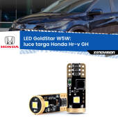 0 Luce Targa LED Honda Hr-v GH 1998 - 2012: T10 GoldStar T10 (W5W) Goldstar Coppia LED Canbus Next Gen
