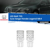 0 Luce Targa LED Honda Legend Mk4 2006 - 2013: T10 Bolt T10: LED Bolt 6000k (Coppia)