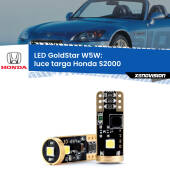 0 Luce Targa LED Honda S2000 1999 - 2009: T10 GoldStar T10 (W5W) Goldstar Coppia LED Canbus Next Gen