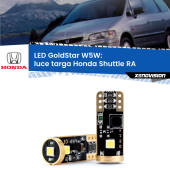 0 Luce Targa LED Honda Shuttle RA 1994 - 2004: T10 GoldStar T10 (W5W) Goldstar Coppia LED Canbus Next Gen