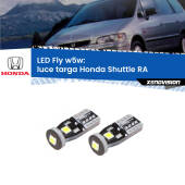 0 Luce Targa LED Honda Shuttle RA 1994 - 2004: W5W Fly W5W: Lampadine LED Fly 6000k (Coppia)