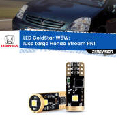 0 Luce Targa LED Honda Stream RN1 2001 - 2006: T10 GoldStar T10 (W5W) Goldstar Coppia LED Canbus Next Gen