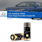 0 Luce Targa LED Hyundai Coupe GK 2002 - 2009: T10 GoldStar T10 (W5W) Goldstar Coppia LED Canbus Next Gen
