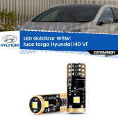 0 Luce Targa LED Hyundai I40 VF 2012 in poi: T10 GoldStar T10 (W5W) Goldstar Coppia LED Canbus Next Gen