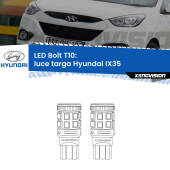 0 Luce Targa LED Hyundai IX35  2009 - 2015: T10 Bolt T10: LED Bolt 6000k (Coppia)