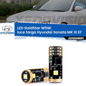 0 Luce Targa LED Hyundai Sonata MK III EF 1998 - 2004: T10 GoldStar T10 (W5W) Goldstar Coppia LED Canbus Next Gen