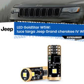 0 Luce Targa LED Jeep Grand cherokee IV WK2 2011 - 2020: T10 GoldStar T10 (W5W) Goldstar Coppia LED Canbus Next Gen