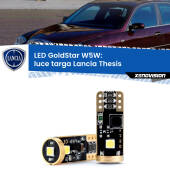 0 Luce Targa LED Lancia Thesis  2002 - 2009: T10 GoldStar T10 (W5W) Goldstar Coppia LED Canbus Next Gen