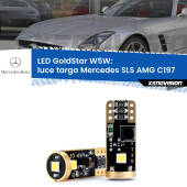 0 Luce Targa LED Mercedes SLS AMG C197 2010 in poi: T10 GoldStar T10 (W5W) Goldstar Coppia LED Canbus Next Gen