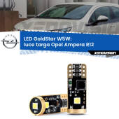 0 Luce Targa LED Opel Ampera R12 2011 - 2015: T10 GoldStar T10 (W5W) Goldstar Coppia LED Canbus Next Gen