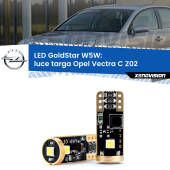 0 Luce Targa LED Opel Vectra C Z02 2002 - 2010: T10 GoldStar T10 (W5W) Goldstar Coppia LED Canbus Next Gen