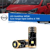 0 Luce Targa LED Opel Zafira A T98 2003 - 2005: T10 GoldStar T10 (W5W) Goldstar Coppia LED Canbus Next Gen