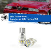 0 Luce Targa LED per Alfa romeo 155  1992 - 1997: W5W X-Tee W5W (T10) LED X-Tee (Coppia)