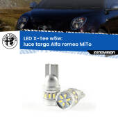 0 Luce Targa LED per Alfa romeo MiTo 2008 - 2018: W5W X-Tee W5W (T10) LED X-Tee (Coppia)