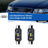 0 Luce Targa LED per Audi A4 B5 1994 - 2001: C5W BlackForce 36mm (Coppia) C5W 36mm: LED Blackforce 6000k (Coppia)