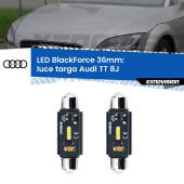 0 Luce Targa LED per Audi TT 8J 2006 - 2014: C5W BlackForce 36mm (Coppia) C5W 36mm: LED Blackforce 6000k (Coppia)