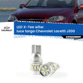 0 Luce Targa LED per Chevrolet Lacetti J200 2002 - 2009: W5W X-Tee W5W (T10) LED X-Tee (Coppia)