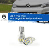 0 Luce Targa LED per Citroën SpaceTourer 2016 in poi: W5W X-Tee W5W (T10) LED X-Tee (Coppia)