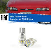 0 Luce Targa LED per Fiat Brava  1995 - 2001: W5W X-Tee W5W (T10) LED X-Tee (Coppia)