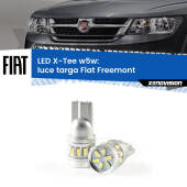 0 Luce Targa LED per Fiat Freemont 2011 - 2016: W5W X-Tee W5W (T10) LED X-Tee (Coppia)