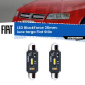 0 Luce Targa LED per Fiat Stilo 2001 - 2006: C5W BlackForce 36mm (Coppia) C5W 36mm: LED Blackforce 6000k (Coppia)