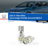 0 Luce Targa LED per Honda Accord Mk5.5 1996 - 1998: W5W X-Tee W5W (T10) LED X-Tee (Coppia)