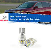0 Luce Targa LED per Honda Crosstour 2010 - 2015: W5W X-Tee W5W (T10) LED X-Tee (Coppia)