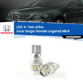 0 Luce Targa LED per Honda Legend Mk4 2006 - 2013: W5W X-Tee W5W (T10) LED X-Tee (Coppia)