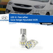 0 Luce Targa LED per Hyundai IX35  2009 - 2015: W5W X-Tee W5W (T10) LED X-Tee (Coppia)