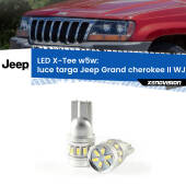 0 Luce Targa LED per Jeep Grand cherokee II WJ, WG 1999 - 2004: W5W X-Tee W5W (T10) LED X-Tee (Coppia)