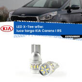 0 Luce Targa LED per KIA Carens I RS 1999 - 2005: W5W X-Tee W5W (T10) LED X-Tee (Coppia)