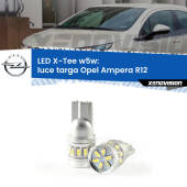 0 Luce Targa LED per Opel Ampera R12 2011 - 2015: W5W X-Tee W5W (T10) LED X-Tee (Coppia)
