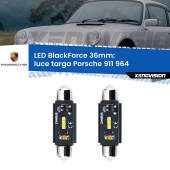 0 Luce Targa LED per Porsche 911 964 1993 - 1993: C5W BlackForce 36mm (Coppia) C5W 36mm: LED Blackforce 6000k (Coppia)