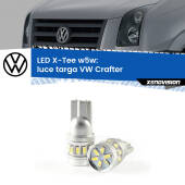 0 Luce Targa LED per VW Crafter  2006 - 2016: W5W X-Tee W5W (T10) LED X-Tee (Coppia)