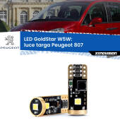 0 Luce Targa LED Peugeot 807 2002 - 2010: T10 GoldStar T10 (W5W) Goldstar Coppia LED Canbus Next Gen