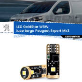 0 Luce Targa LED Peugeot Expert Mk3 2016 in poi: T10 GoldStar T10 (W5W) Goldstar Coppia LED Canbus Next Gen