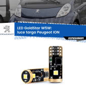 0 Luce Targa LED Peugeot ION 2010 - 2019: T10 GoldStar T10 (W5W) Goldstar Coppia LED Canbus Next Gen