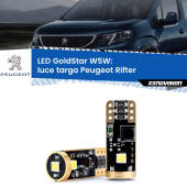 0 Luce Targa LED Peugeot Rifter 2018 in poi: T10 GoldStar T10 (W5W) Goldstar Coppia LED Canbus Next Gen